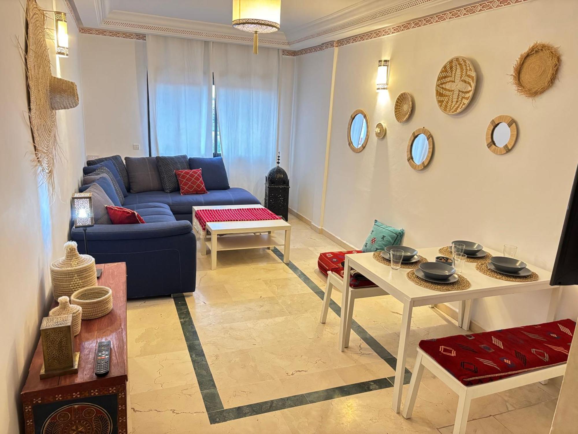 شقة Full Wifi House Near Gueliz مراكش المظهر الخارجي الصورة